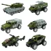 Militar: Vehicule militare în diverse variante 1/55 1buc.