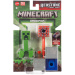 Minecraft: Figurină Creeper cu accesoriu lansator de TNT - Mattel