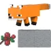 Minecraft: Figurină de joc personaj Vulpe cu accesorii - Mattel