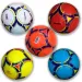 Minge de fotbal din piele în mai multe culori, 23cm