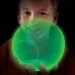 Minge de săpun Tiny Wubble verde fosforescentă de 30 cm