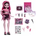 Monster High Îngrijirea Monștrilor păpușa Draculaura cu accesorii - Mattel