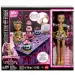 Monster High: Scary Sweet Birthday – Set de joacă cu păpușa Clawdeen Wolf care decorează tortul - Mattel