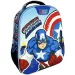 Must... Rucsac rotunjit pentru grădiniță cu Captain America 27x10x31cm