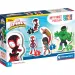 MyFirst Puzzle: 4 în 1 Spidey și prietenii Supercolor puzzle - Clementoni