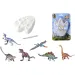 Nature World Dino - Set de sculptat surpriză cu amprentă de dinozaur - Simba Toys