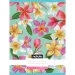 Nebulo: Caiet capsat simplu cu model romantic floral, 80-32 A/4
