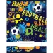 Nebulo: Caiet capsat simplu, model minge de fotbal, 80-32 file, format A4