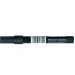 Nebulo: Marker permanent negru, vârf conic - 233-S