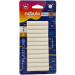 Nebulo: Set de plastilină alb natural, 12 buc., 150 g