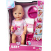 New Born Baby păpușă care face pipi cu accesorii 38 cm - Simba Toys