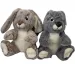 Nicotoy: Iepuraș de pluș așezat 20 cm, în mai multe variante, 1 buc. - Simba Toys imaginea 1