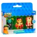 Pachet de 3 mini figurine Stumble Guys, disponibil în mai multe variante, seria 3, 1 bucată