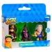 Pachet de 3 mini figurine Stumble Guys, disponibil în mai multe variante, seria 3, 1 bucată