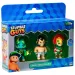 Pachet de 3 mini figurine Stumble Guys, disponibil în mai multe variante, seria 3, 1 bucată