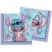 Pachet de șervețele de hârtie Disney Stitch și Angel, 20 bucăți, 2 straturi