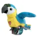 Papagal de pluș interactiv Happy Yappers albastru