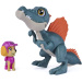 Patrula cățelușilor: Filmul cu dinozauri la cinema — Prieteni urlători cu figurina Skye - Spin Master