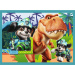 Paw Patrol – Aventuri pe Insula Dinozaurilor, set de puzzle 4-în-1 - Trefl