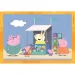 Peppa Pig 4 în 1 Supercolor puzzle - Clementoni imaginea 2