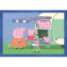 Peppa Pig 4 în 1 Supercolor puzzle - Clementoni