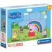 Peppa Pig set de cuburi de poveste 12 bucăți - Clementoni