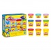 Play-Doh: 9 borcane de plastilină în culori vii 425g - Hasbro
