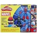 Play-Doh: Aventuri eroice Marvel - set de plastilină cu 3 figurine - Hasbro imaginea 1