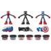 Play-Doh: Aventuri eroice Marvel - set de plastilină cu 3 figurine - Hasbro