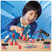 Play-Doh: Aventuri eroice Marvel - set de plastilină cu 3 figurine - Hasbro
