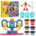 Play-Doh Marvel: Laboratorul de fabricare a armurii Iron Man cu lumină și sunet - Hasbro