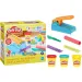 Play-Doh: Set de început Fun Factory cu 3 borcane de plastilină 170g