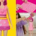 Play-Doh: Set de plastilină Barbie inimi și coroană de păr cu păpușă - Hasbro