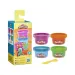 Play-Doh: Set mini de plastilină cu 4 bucăți cu leu - Hasbro