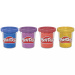 Play-Doh: plastilină metalizată, set de 4 recipiente - Hasbro