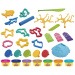 Play-Doh: set de modelaj „Lumea subacvatică”, 20 de piese, cu 7 cutiuțe de plastilină colorată - Hasbro