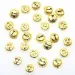 PlayBox: Clopoței de culoare aurie, 15mm, pachet de 25 bucăți