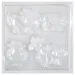 PlayBox: Formă de turnare din ipsos pentru animalele de la fermă 17x17cm