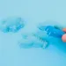 PlayBox: Găleată de nisip kinetic albastru, 1kg