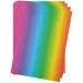 PlayBox: Hârtie colorată curcubeu, pachet de 20 bucăți