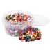 PlayBox: Mărgele MIDI de călcat de 5mm - mix de 10 culori vii, 1000 de bucăți