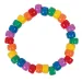 PlayBox: Mărgele de înșirat colorate viu 9mm 1000buc