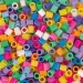 PlayBox: Mărgele termoadezive de 9 mm XL MAXI în culori pastel și neon, în găleată, pachet de 1400 bucăți.