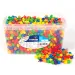 PlayBox: Mozaic colorat cu butoni, set de 1600 bucăți în găleată, 1,5 cm
