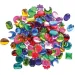 PlayBox: Pachet de cristale decorative din plastic, 15-20 mm, 250 buc.
