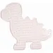 PlayBox: Placă de bază mare XL pentru mărgele termoadezive cu dinozauri, 1 bucată
