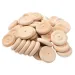 PlayBox: Roți din lemn 50 buc 50mm