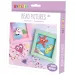 PlayBox: Set creativ pentru realizarea de imagini din mărgele termoadezive - Unicorni