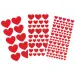 PlayBox: Set de autocolante cu sclipici și inimioare, 146 de bucăți