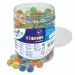 PlayBox: Set de bile de sticlă transparente, 150 de bucăți